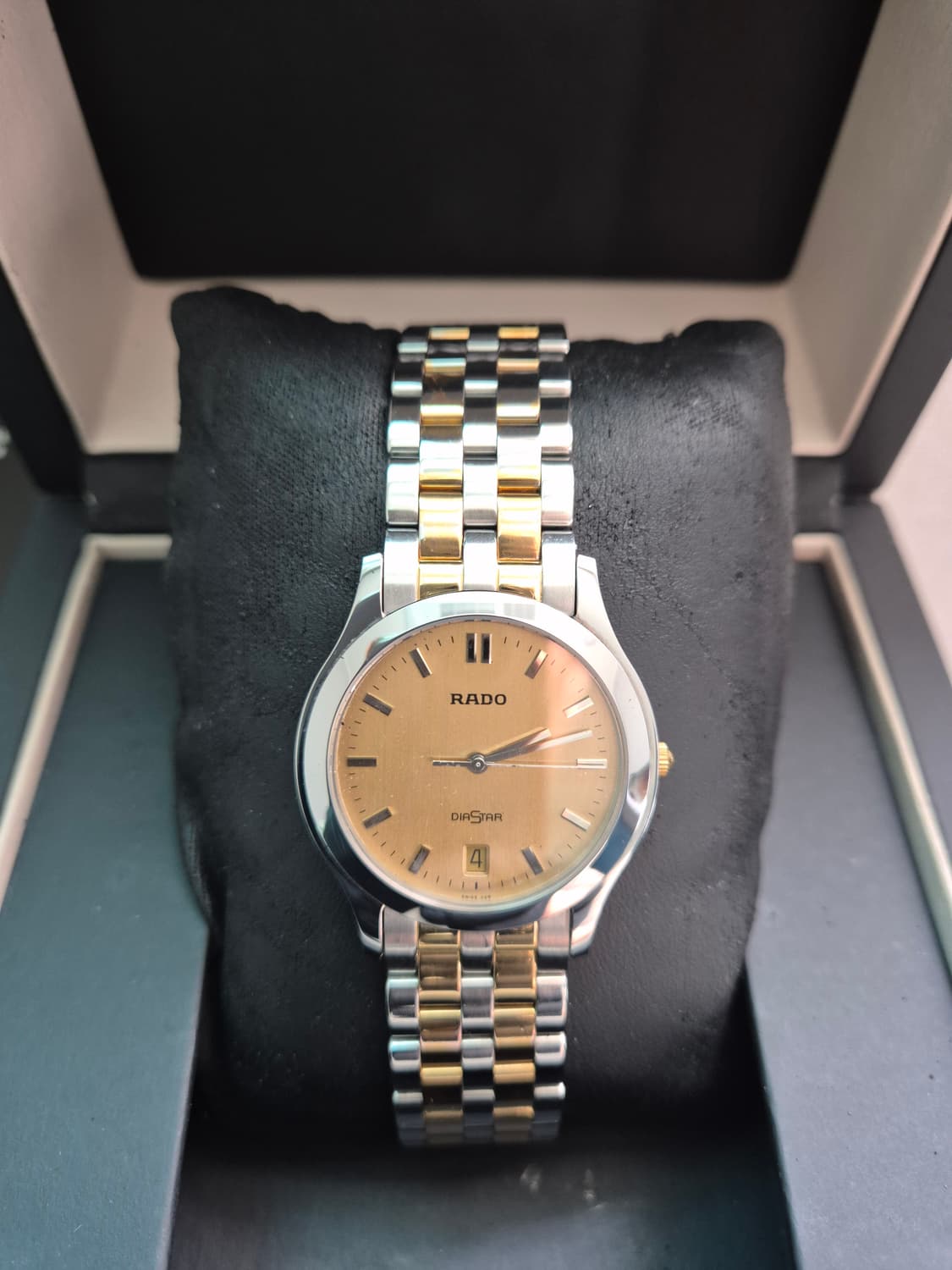 RADO DiaStar 골드 콤비 쿼츠 풀세트 (새상품급) 상품이미지1