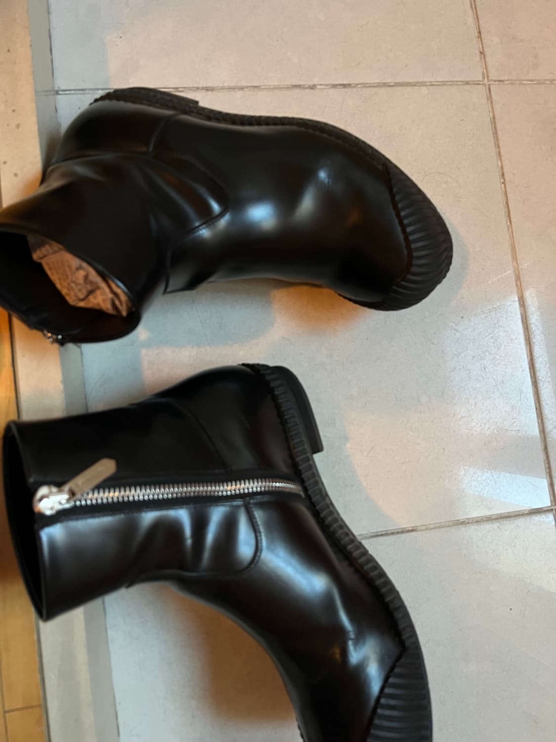 205w39nyc 캘빈클라인 라프시몬스 파이어맨 러버토 부츠 42 상품이미지9