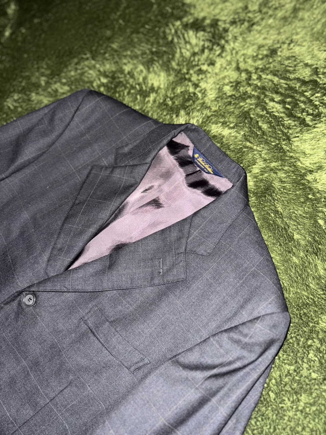 [42] 브룩스 브라더스 재팬 별주 윈도우페인 체크 블레이저 자켓 상품이미지2