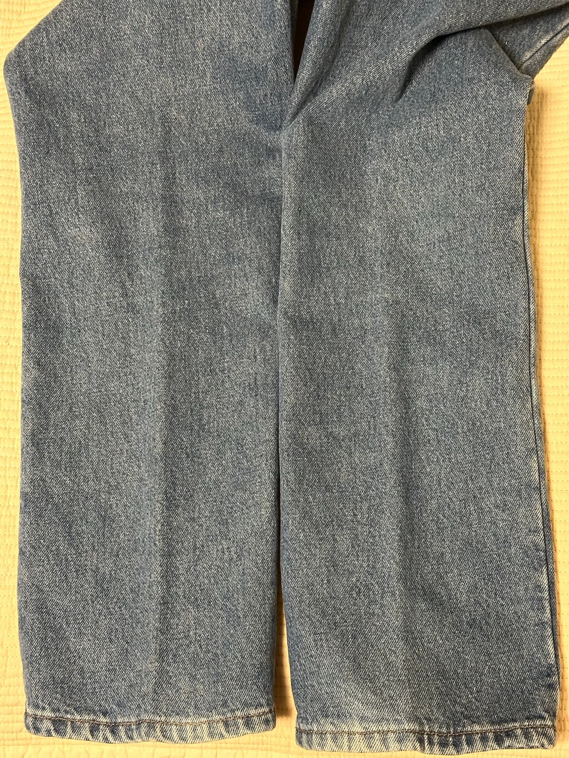 데님 진 / 청바지 체크 플라넬 면 안감 상품이미지5