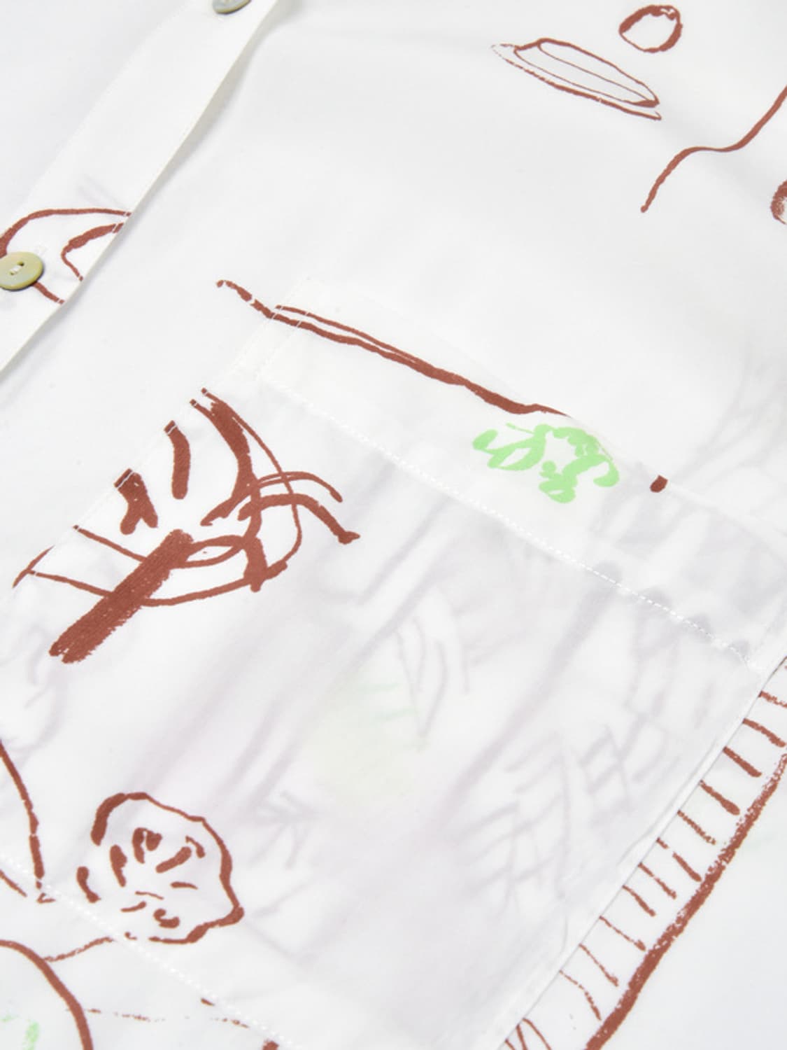 Palomawool 프린팅 셔츠 상품이미지4