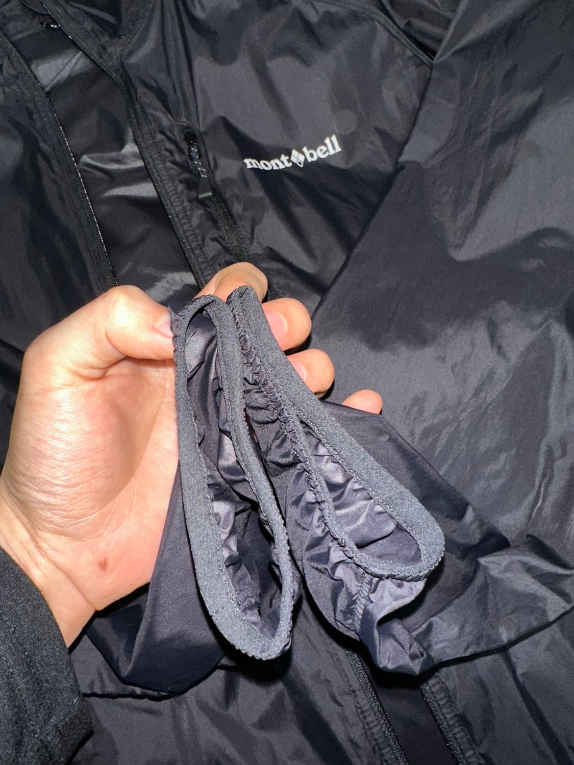 [L] 몽벨 윈드블라스트 후드 블랙 상품이미지6