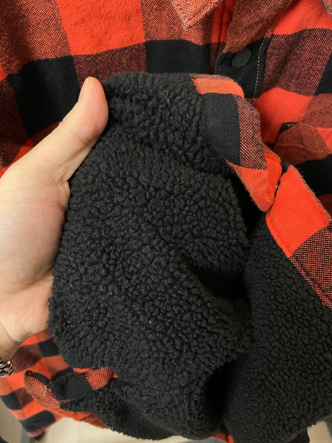 (L) 팀버랜드 레드 버팔로 체크 플란넬 셔츠 상품이미지4