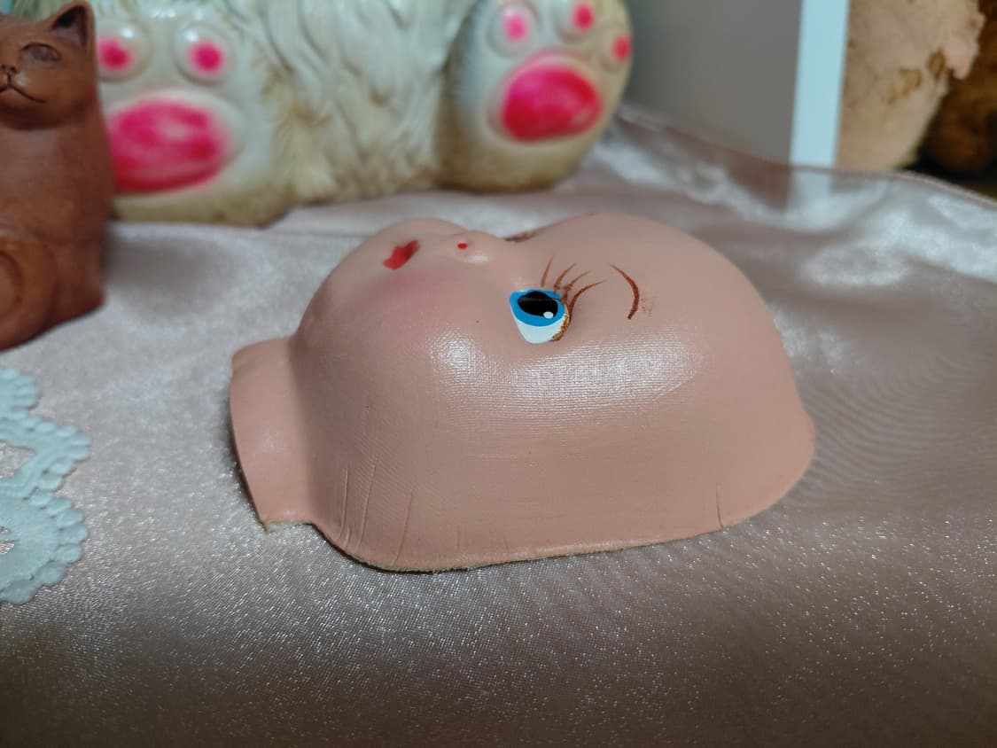 Antique) 앤틱 셀룰로이드인형 얼굴재료 상품이미지3
