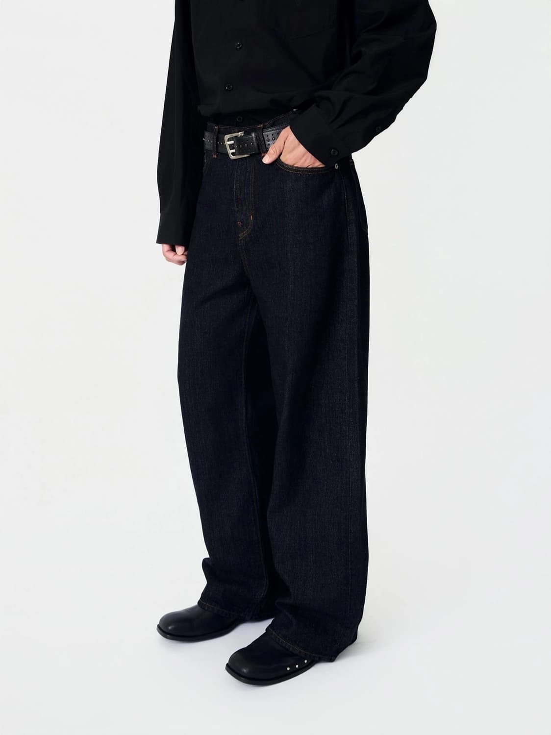 라벨아카이브 마리암 데님 팬츠 인디고 5사이즈 새제품 상품이미지2