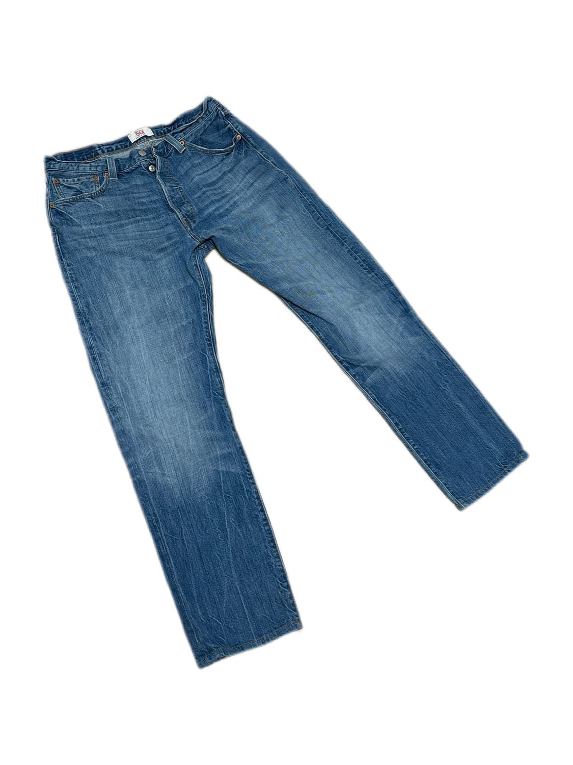 00s 리바이스 501xx 오리지널핏 버튼 플라이 워싱 데님팬츠 상품이미지1