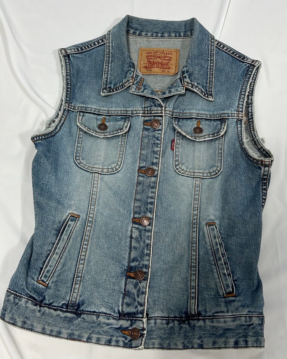 리바이스 데님 조끼 상품이미지1