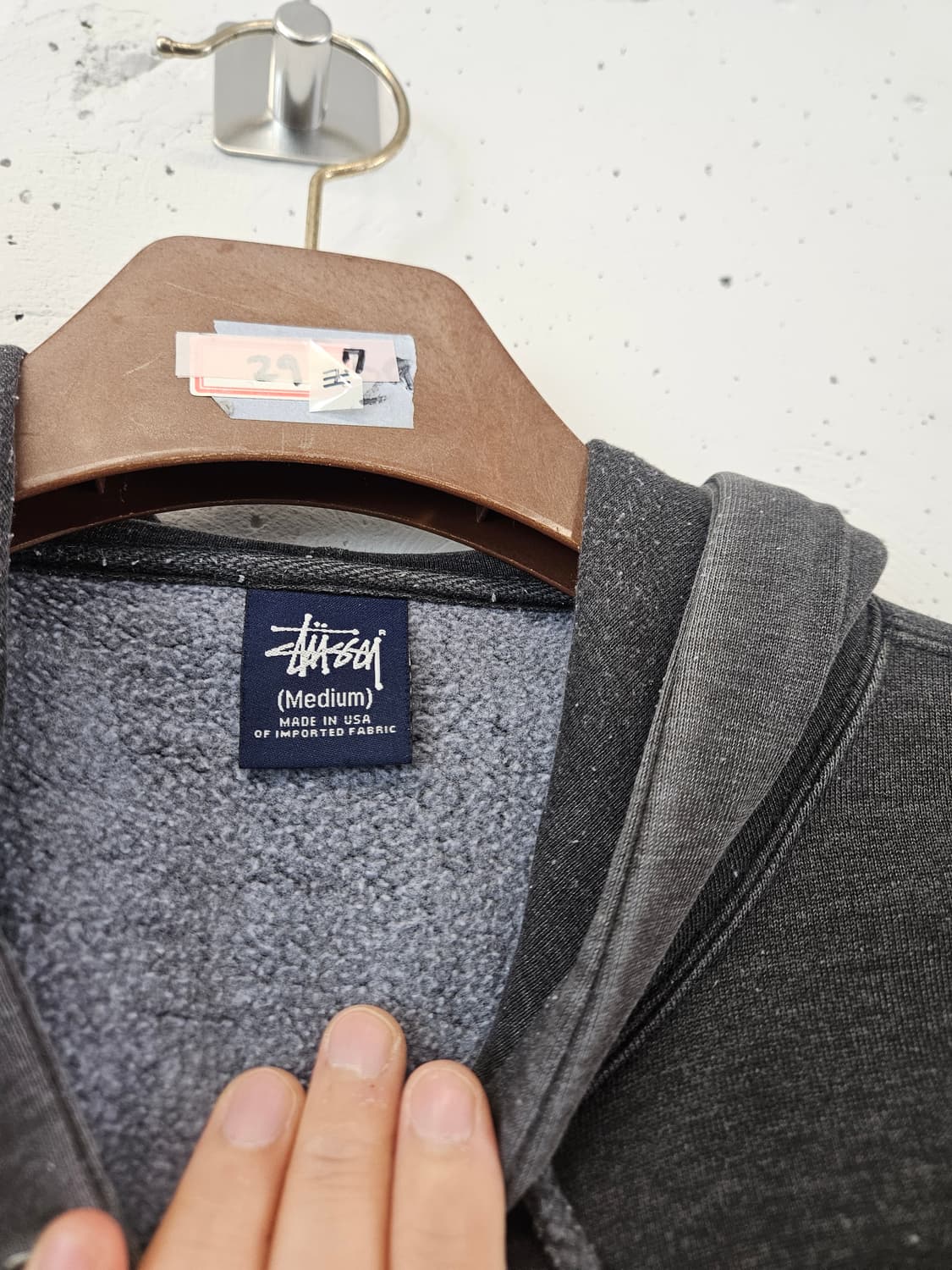 90s 스투시 빈티지후드 상품이미지3