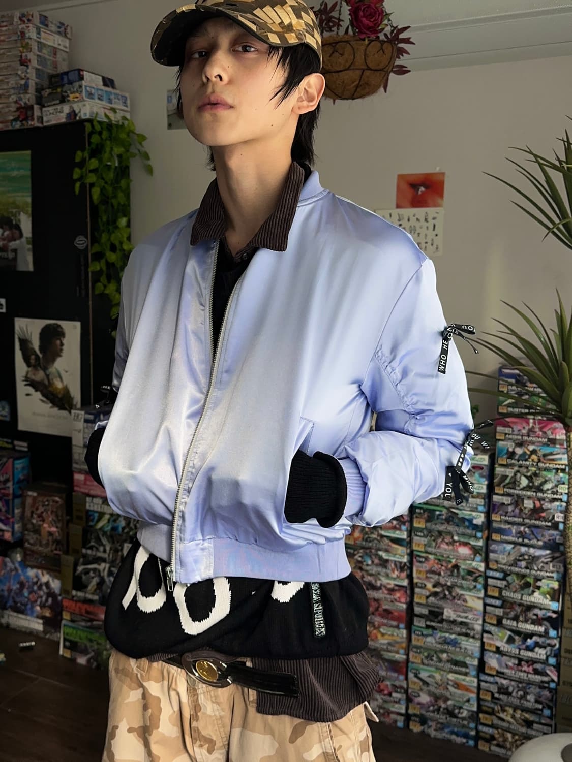 Chip Clip Mini 사이드 스트링 글로시 블루종 상품이미지1