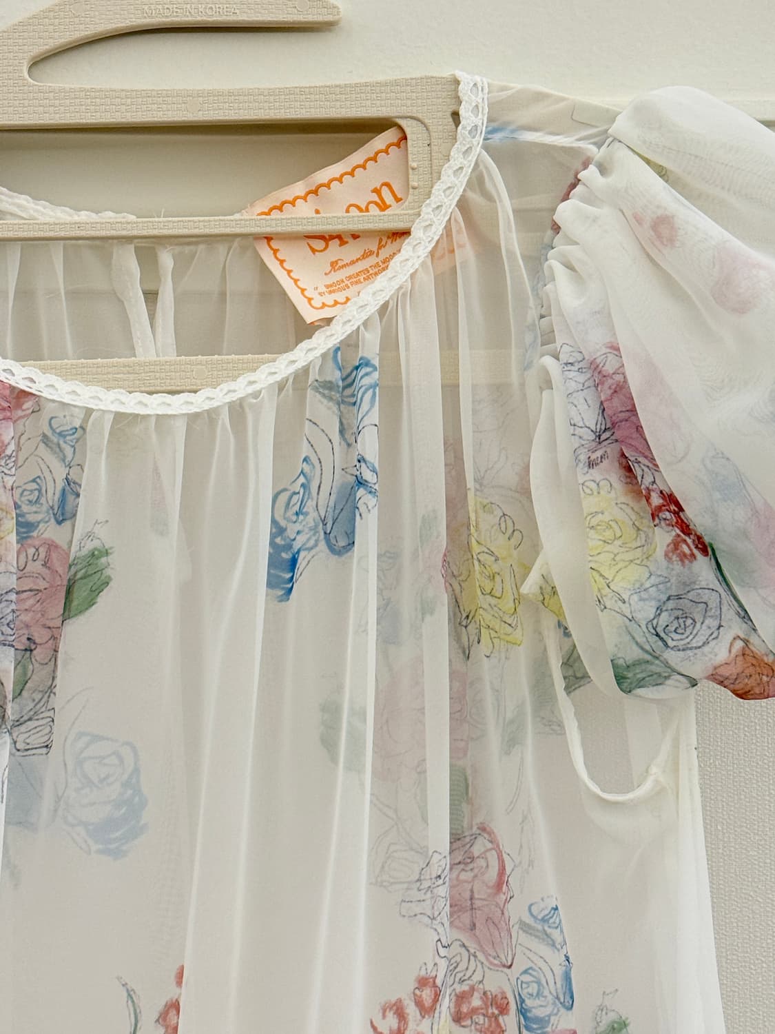 시눈 익스클루시브 로즈 베이비돌 드레스 rose babydoll 상품이미지6