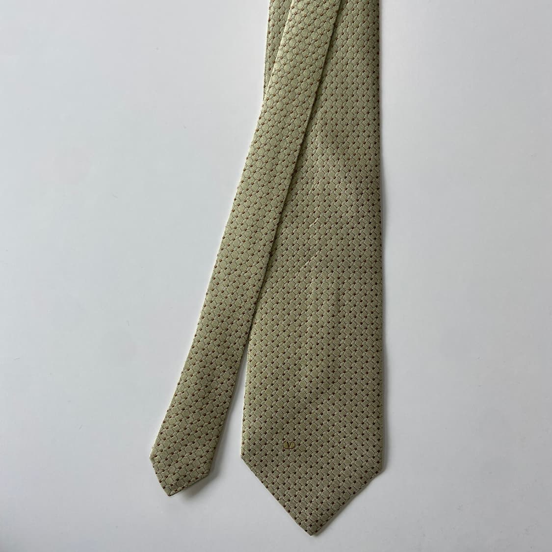 발렌티노(Valentino Garavani) 심플로고 정품 명품넥타이 상품이미지1