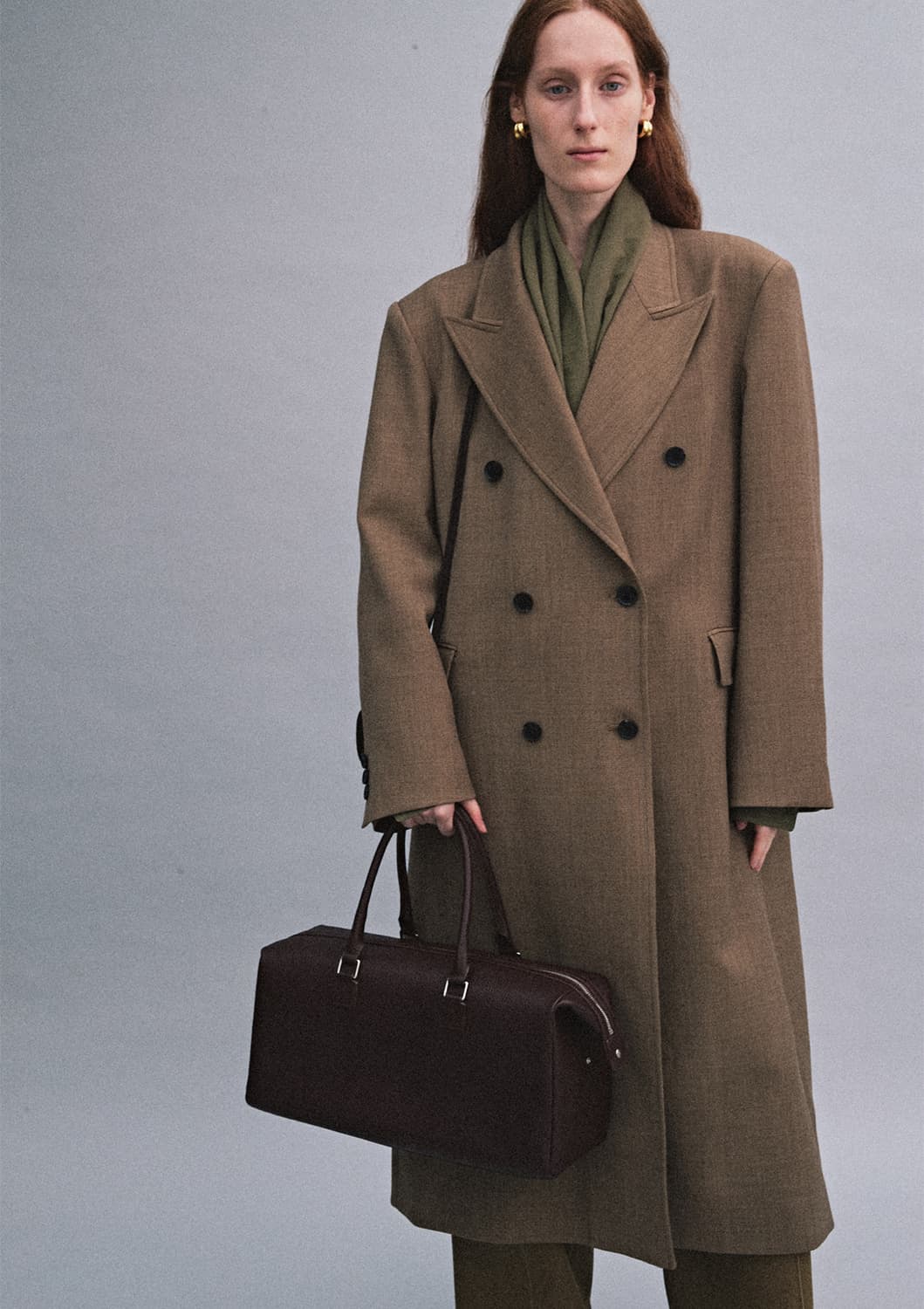 [택달린 새제품] 에토스 MAXI BUTTON LONG COAT 1사이즈 상품이미지1