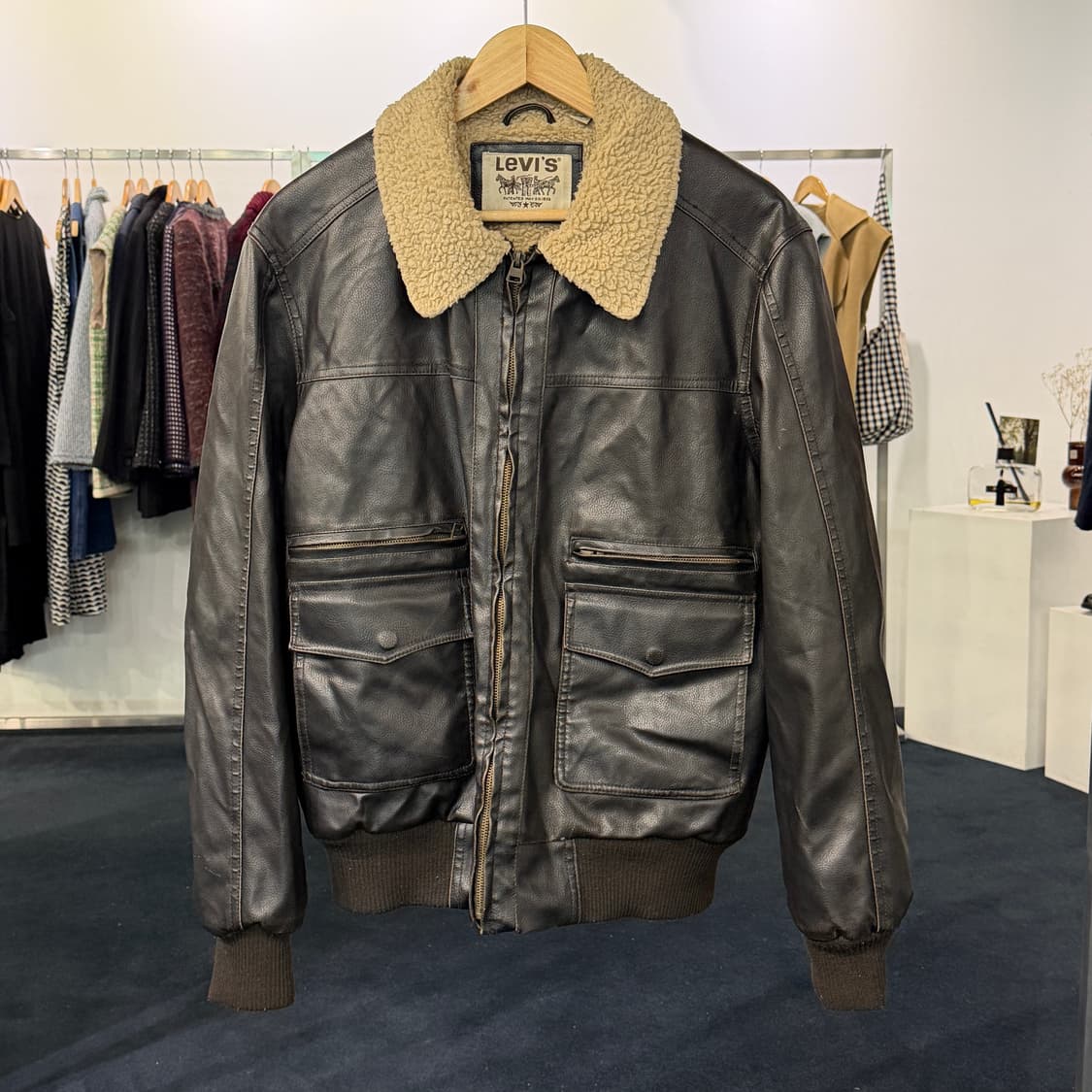 [XL] 리바이스 쉐르파 에비에이터 자켓 상품이미지1
