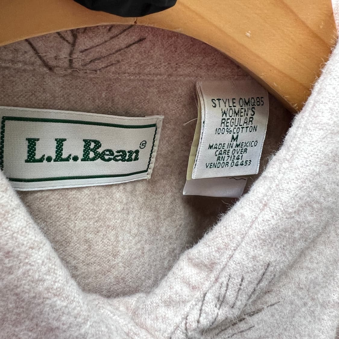 엘엘빈 솔방울 플란넬 셔츠 상품이미지6