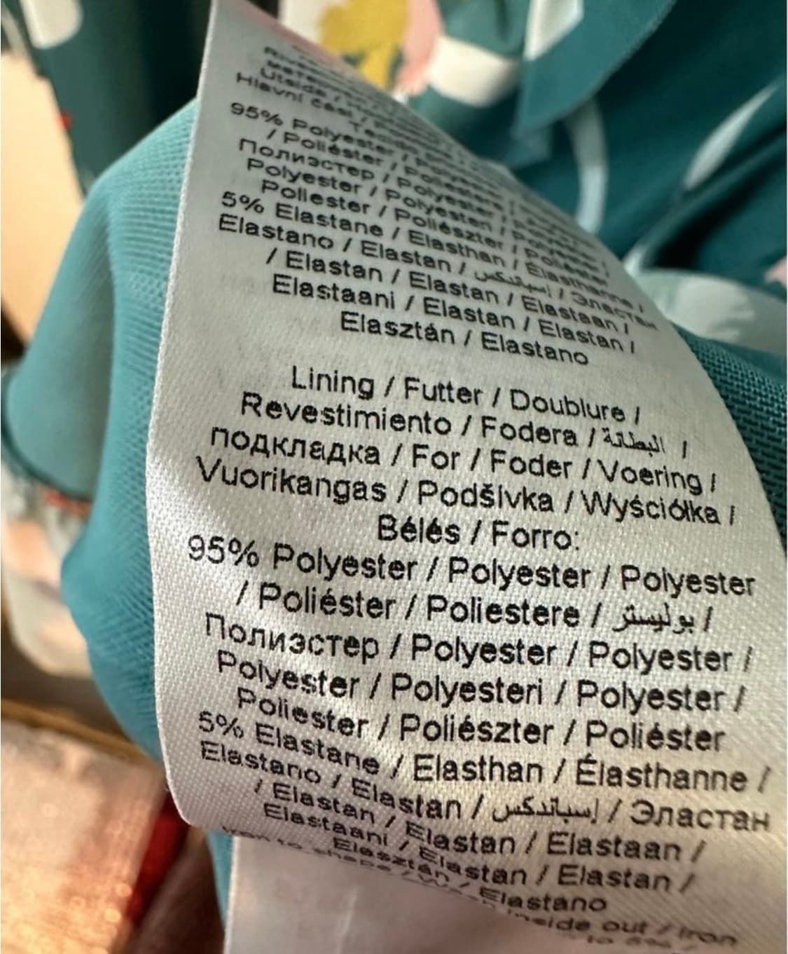 Soaked in Luxury플라워 패턴 랩 롱 원피스  상품이미지10