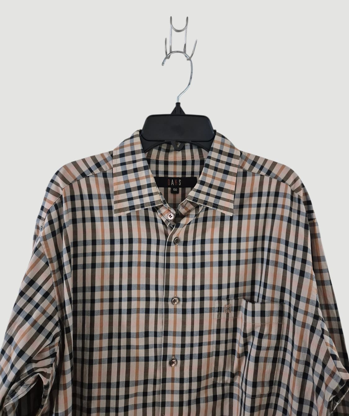 [100~105]닥스 빈티지 체크셔츠 긴팔 Men 상품이미지1