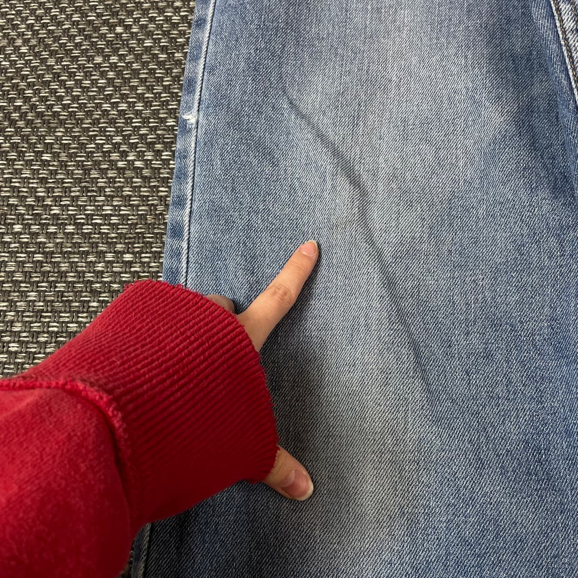 (31) 리바이스 550 31X32 릴렉스드핏 중청 데님 팬츠 상품이미지5