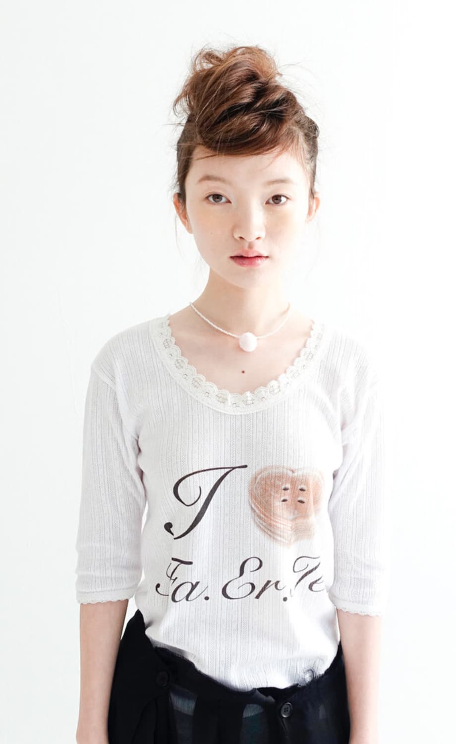 샵페어리 fa.er.ie lace T-shirt (ivory) 상품이미지2