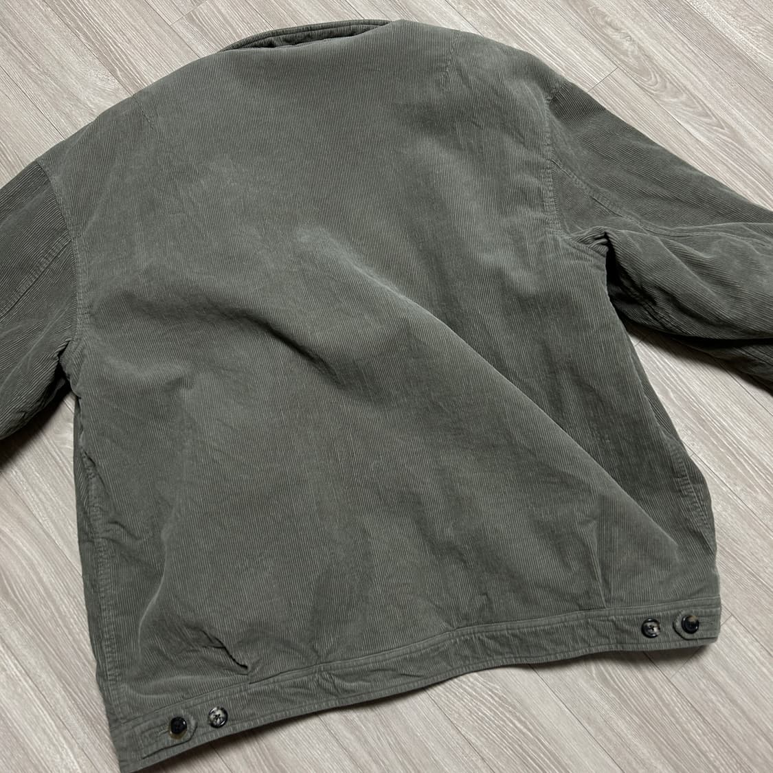 [XL/엑스라지] 카키스 코듀로이 스윙 자켓 세이지 상품이미지3