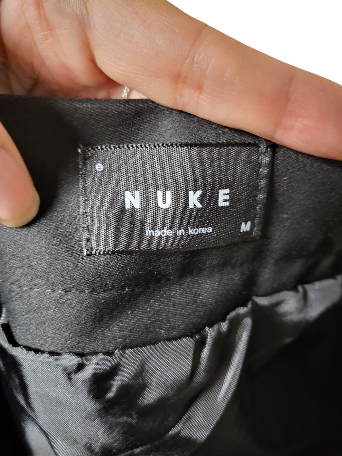 NUKE 풍성한 블랙 스커트 상품이미지2