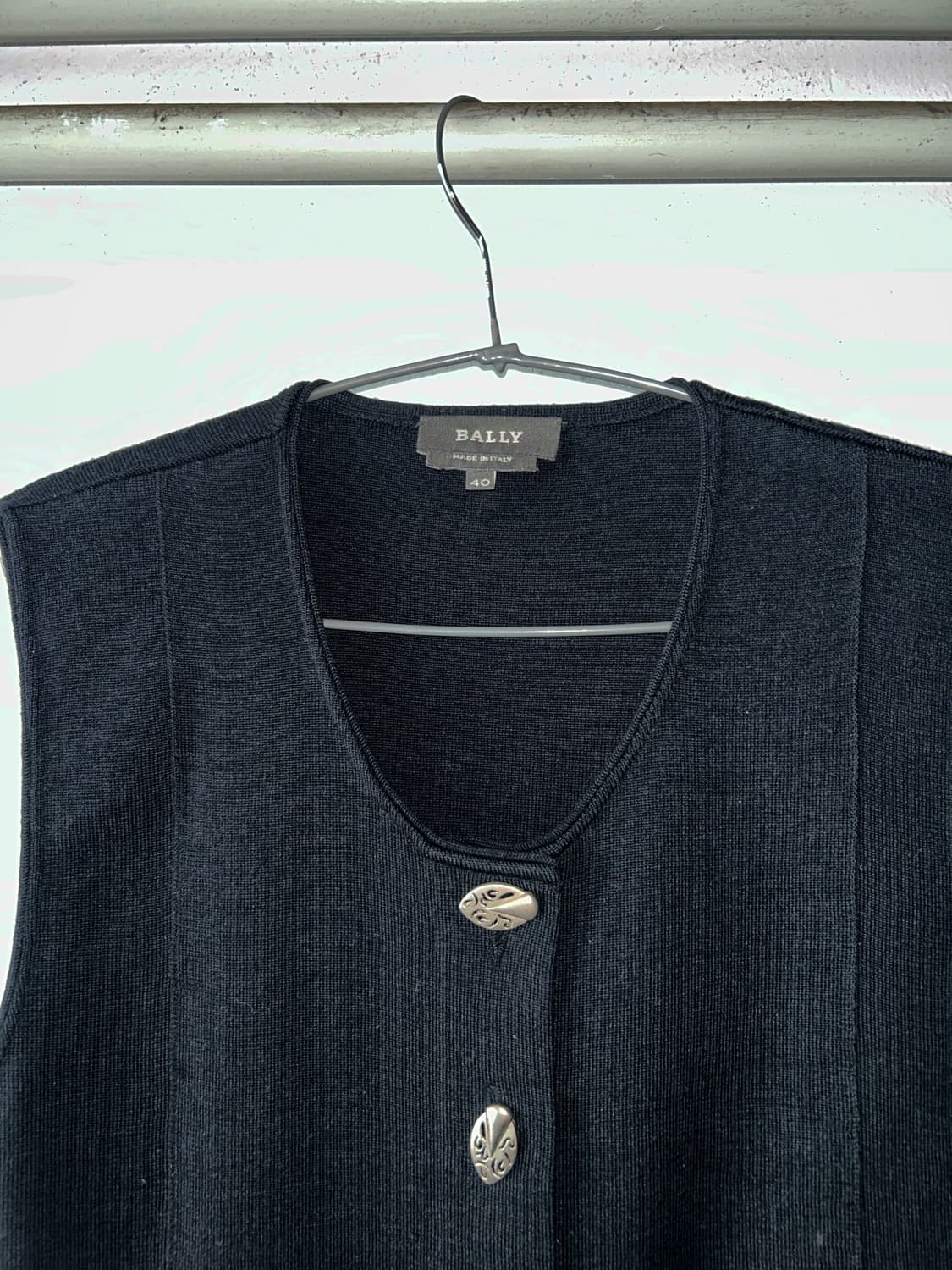 Bally  Vintage Knit Button Vest 상품이미지3