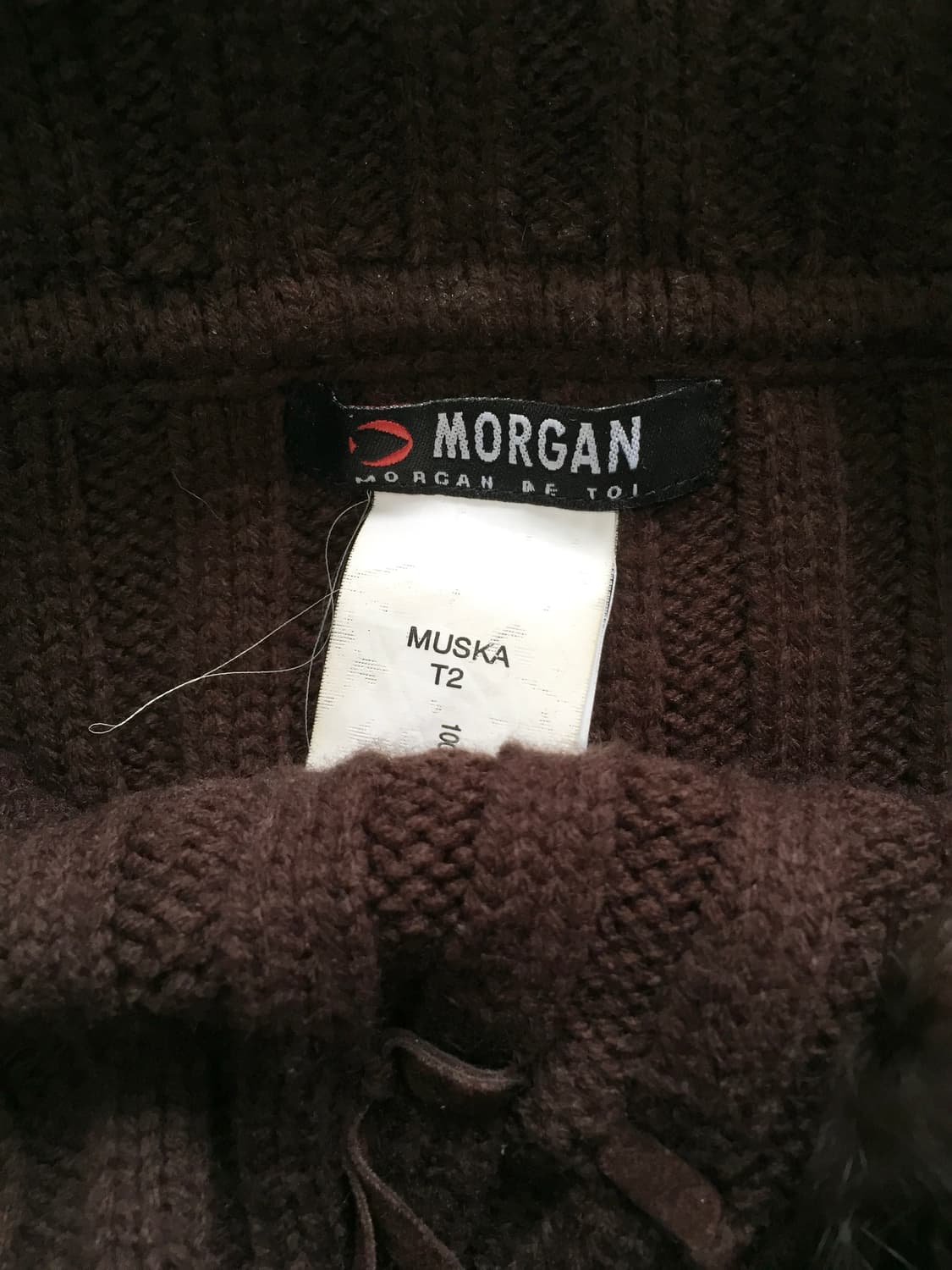 Morgan Fur-Trimmed Off-Shoulder Sweater 상품이미지9