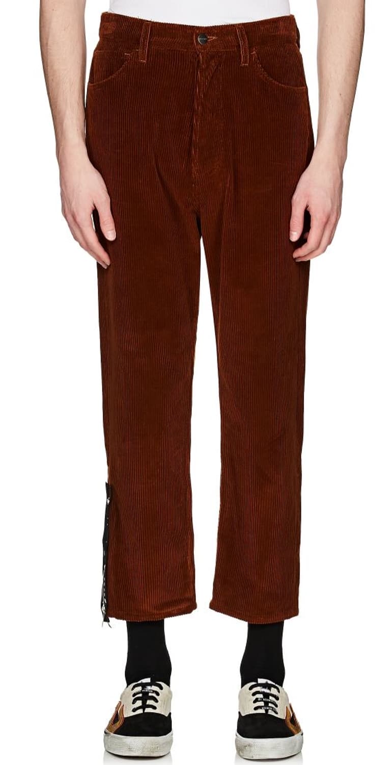 [48 EU] 팜 엔젤스 (PALM ANGELS) 뉴 모던 코듀로이 팬츠 상품이미지1