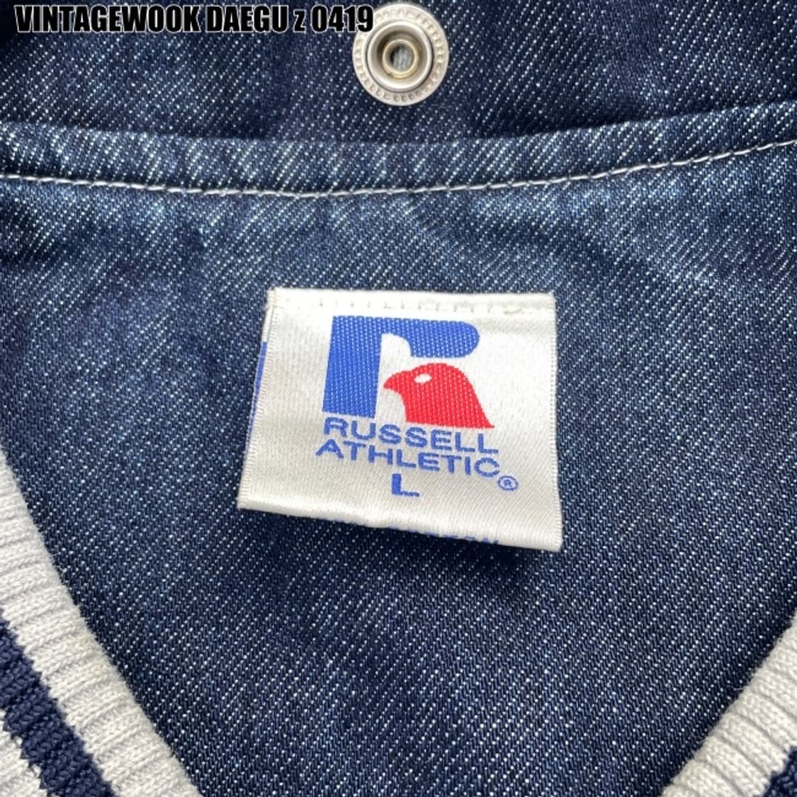 러셀 에슬레틱 양키즈 데님 스타디움 자켓 상품이미지6