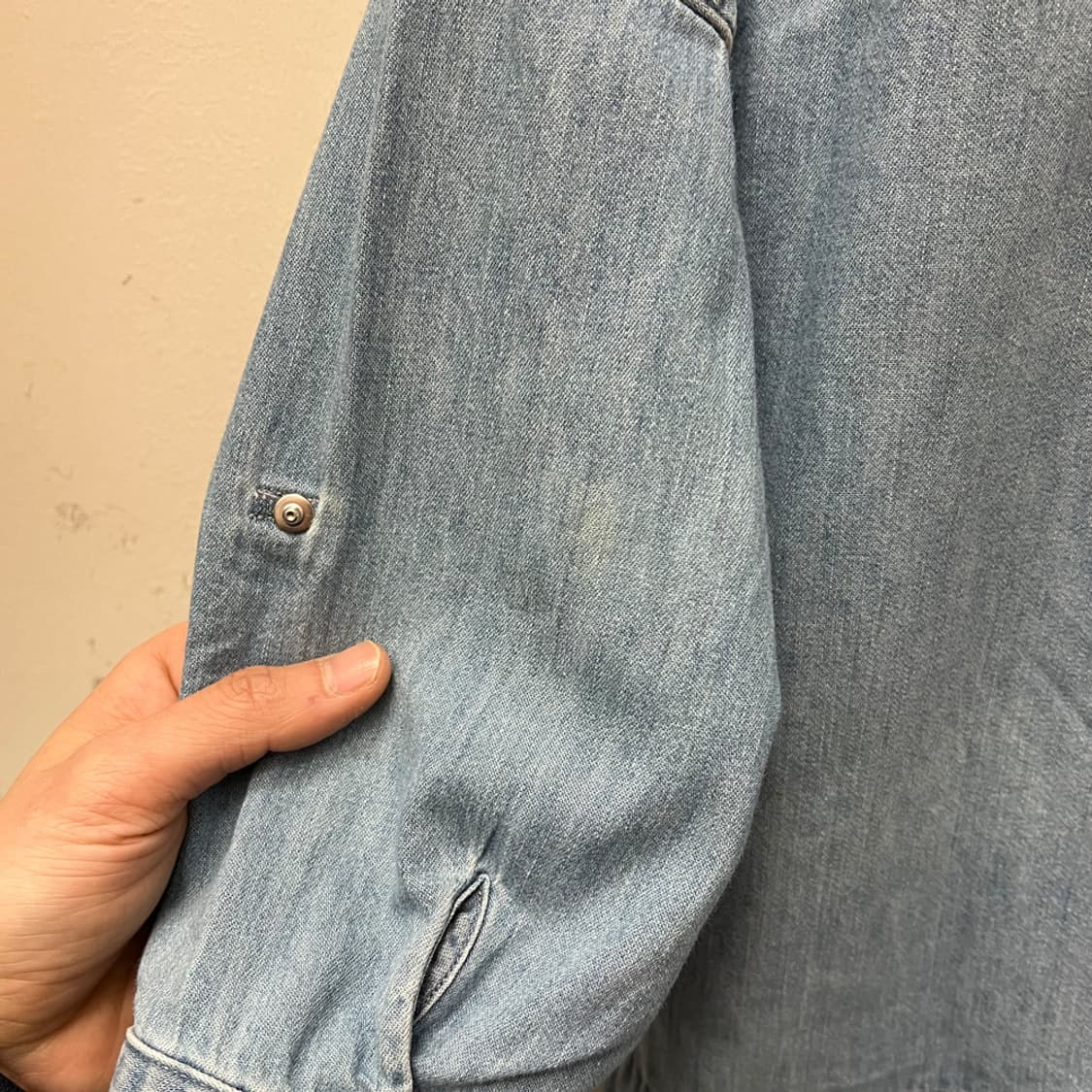 리바이스 샴브레이 데님 드레스 원피스 S 상품이미지6