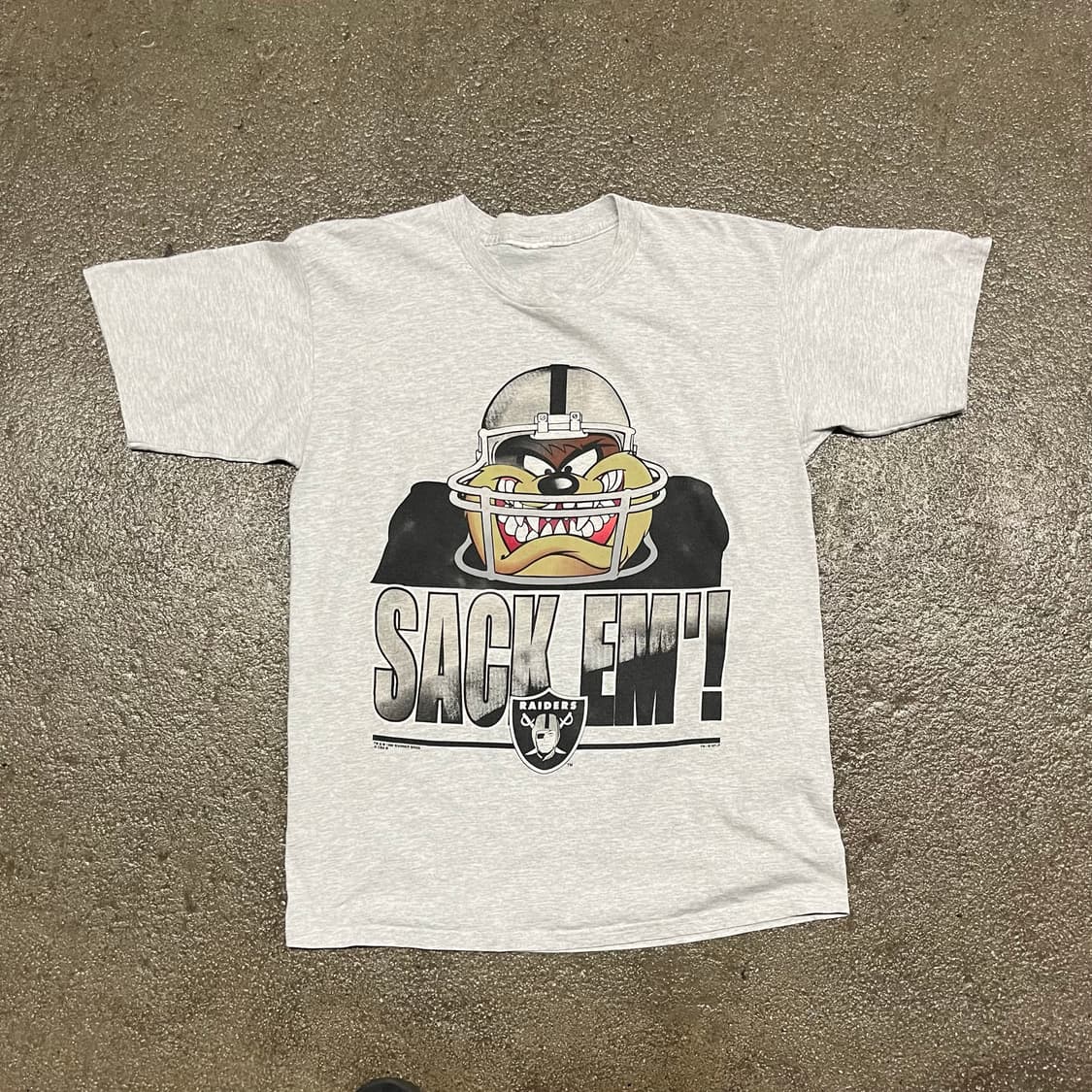 90s 테즈 NFL 레이더스 티셔츠 (105) 상품이미지2