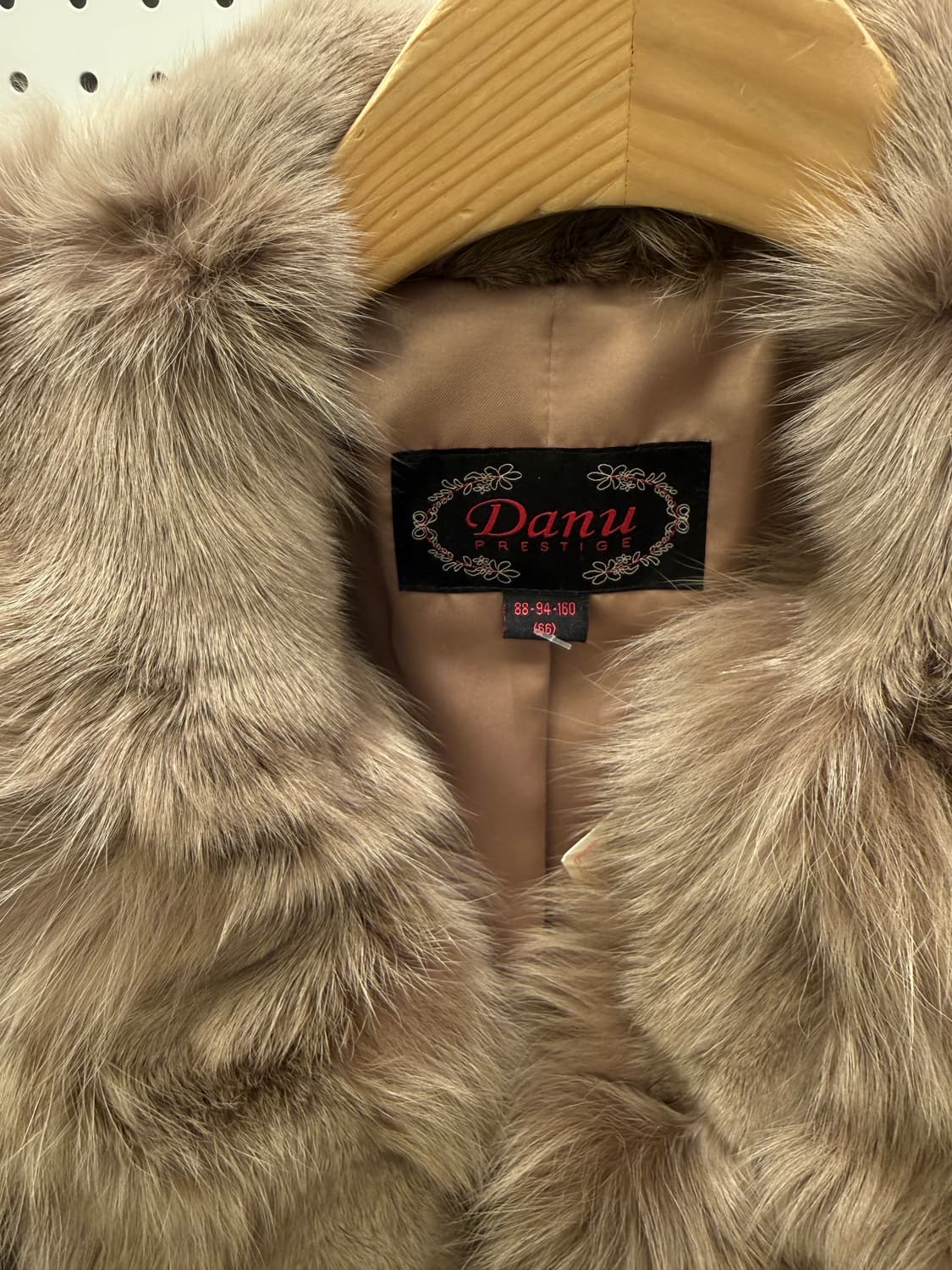 빈티지 양털 퍼 자켓  U20 상품이미지4