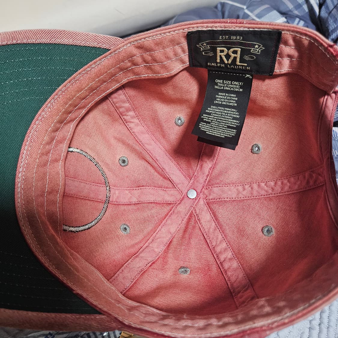 RRL 공수캡 핑크 상품이미지5