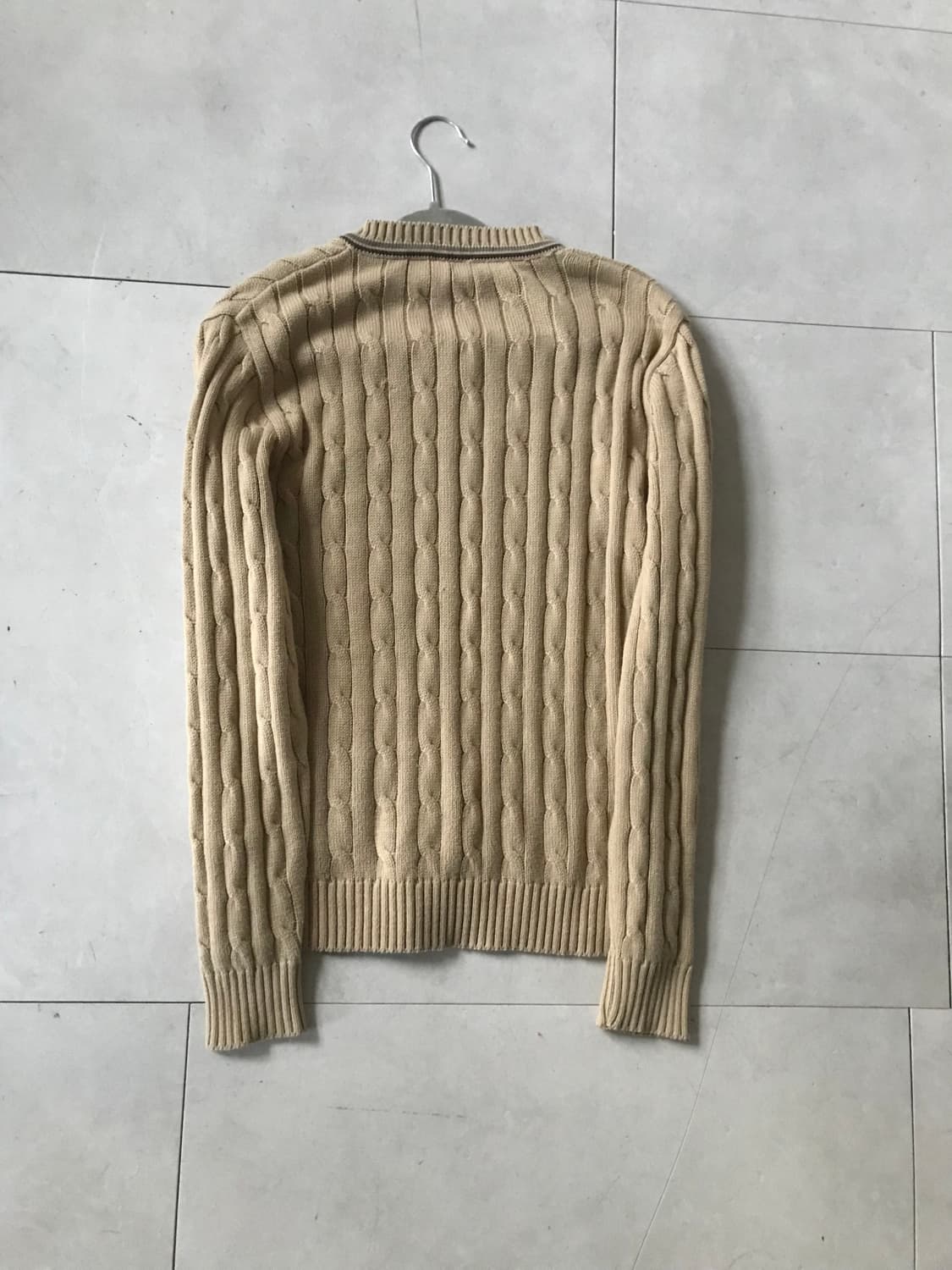 라코스테 베이지 케이블 니트 상품이미지10