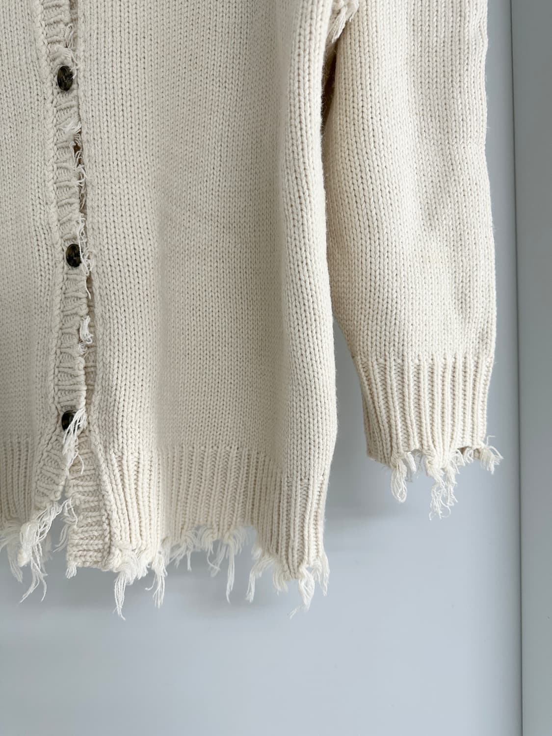 [일본구매] 여성 컷아웃 니트 가디건 상품이미지2