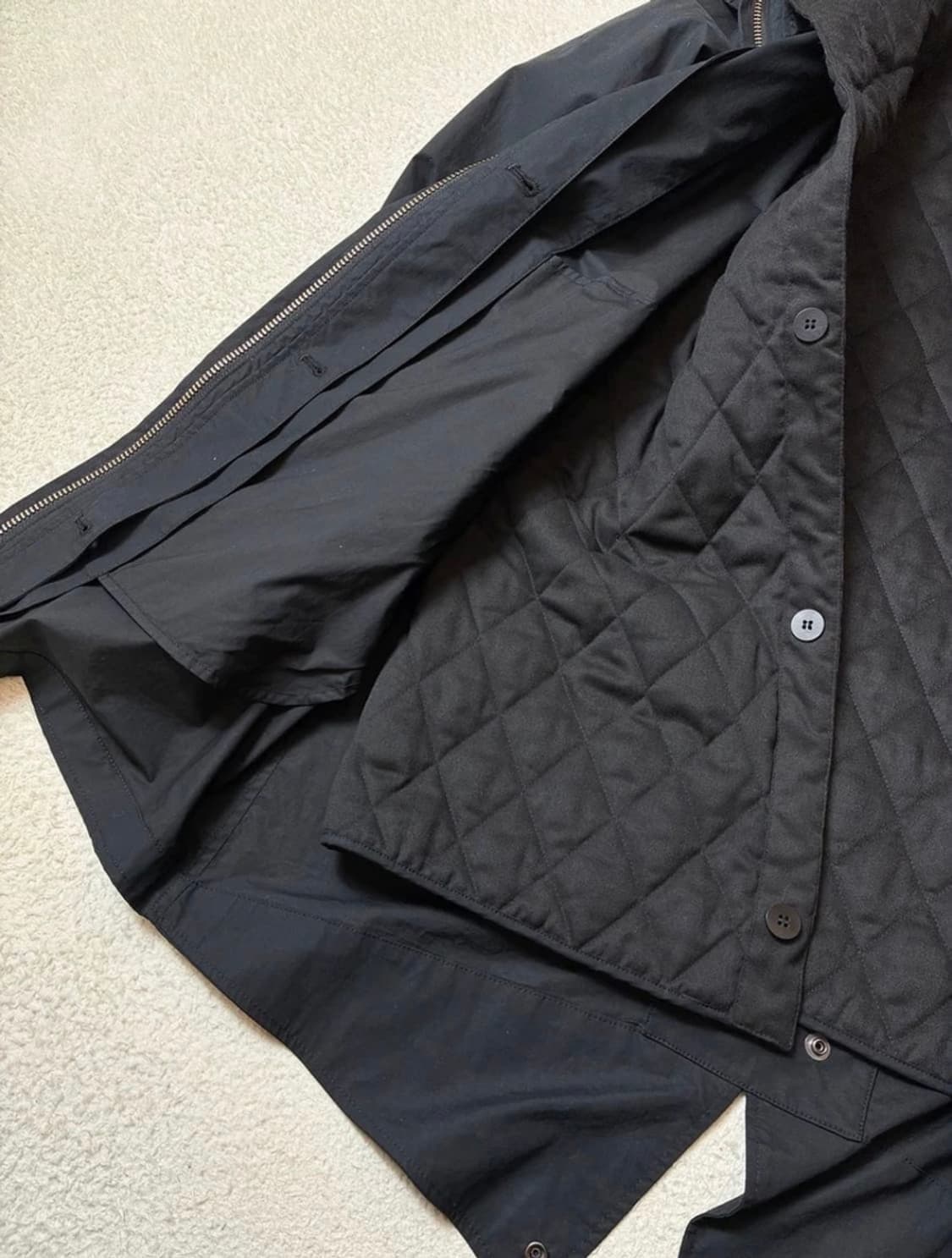 헬무트랭 16FW 사선 절개 후디 야상 상품이미지4