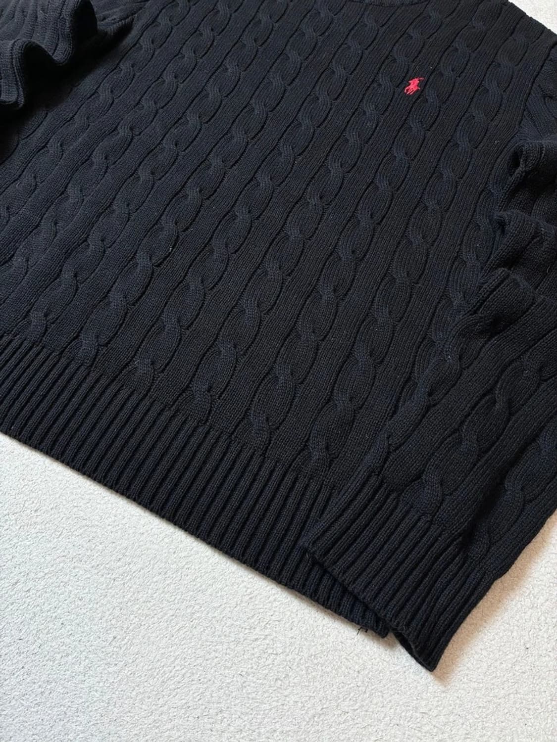폴로 랄프로렌 시그니처 포니 케이블 니트 PN7686 상품이미지4