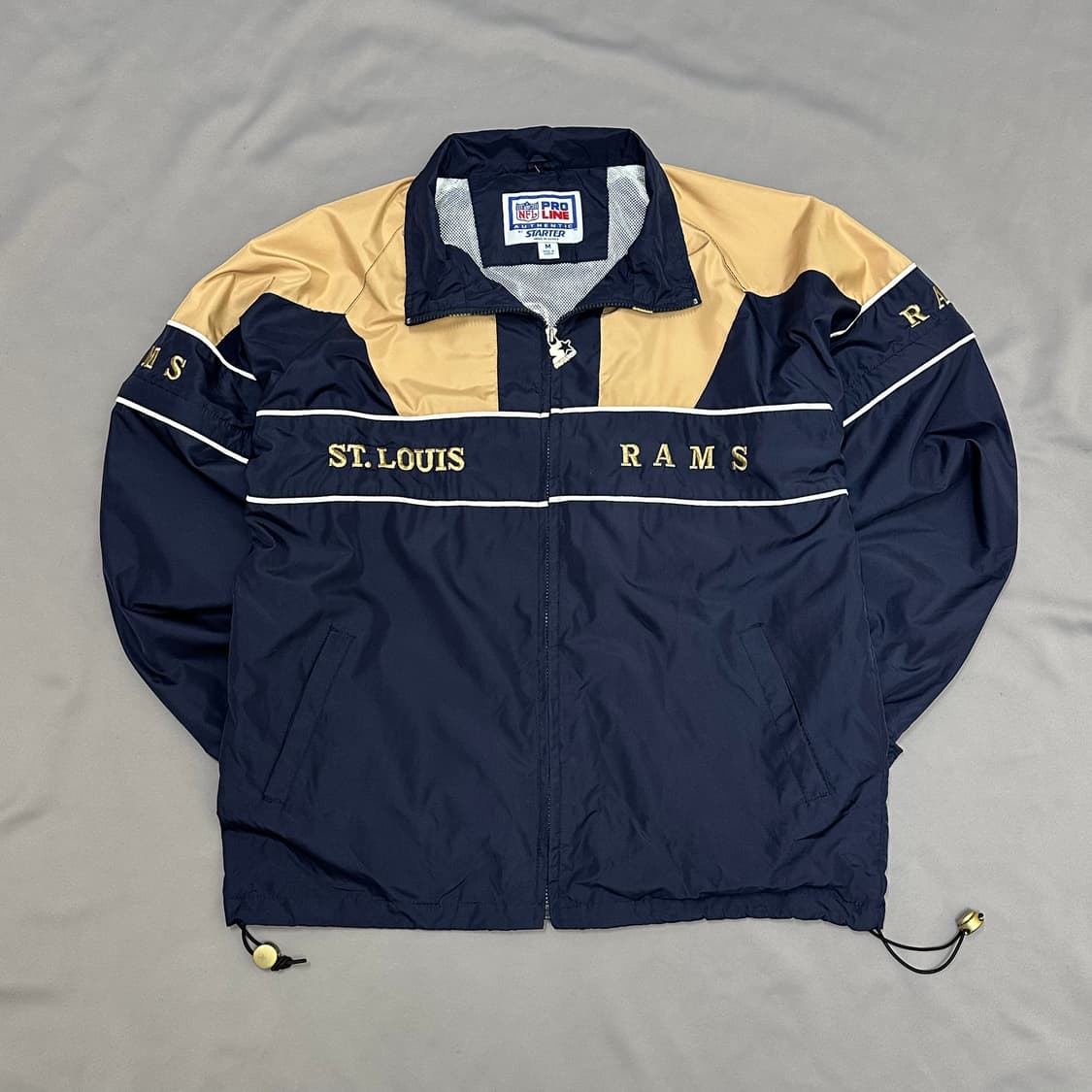 스타터 90s 올드스쿨 세인트루이스램스 바람막이 M(L크기) 상품이미지2