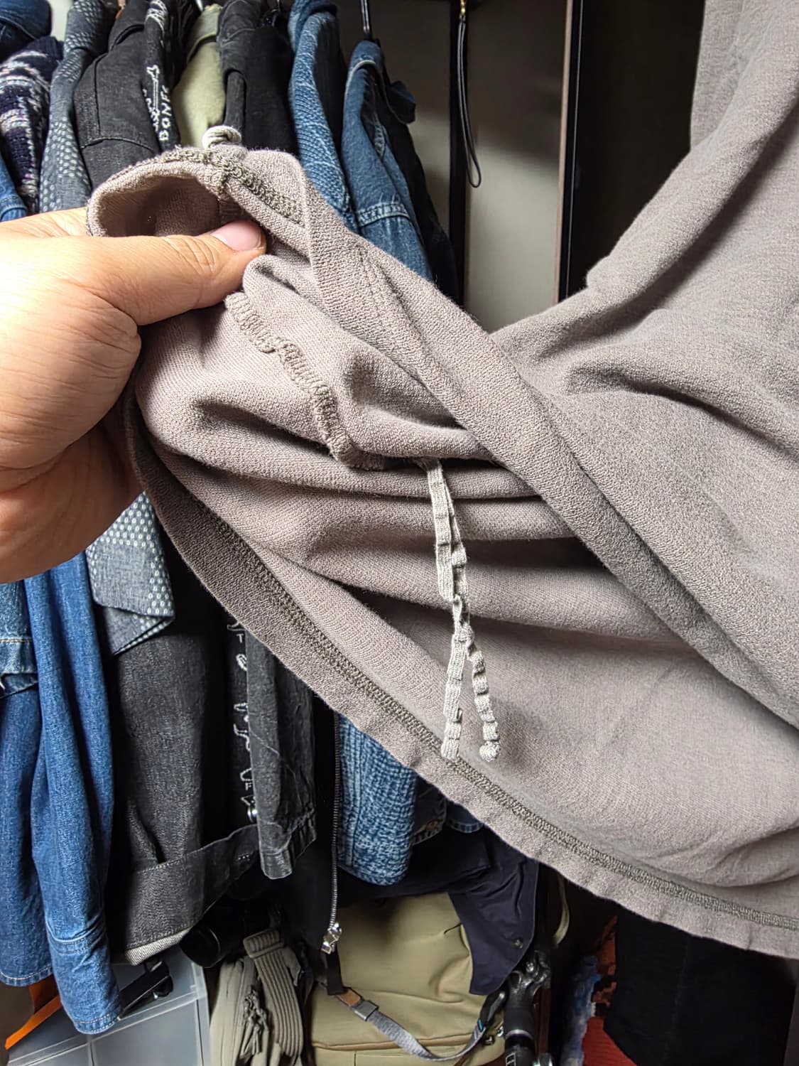 율리우스(JULIUS) 20FW [DUKKHA] 오버사이즈 요류 원단 상품이미지7