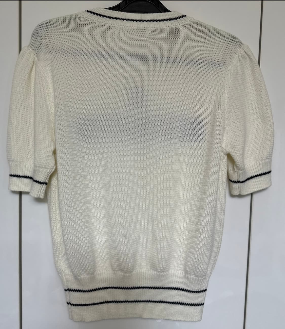 크리스찬 디올 반팔 니트 화이트 정품 상품이미지3