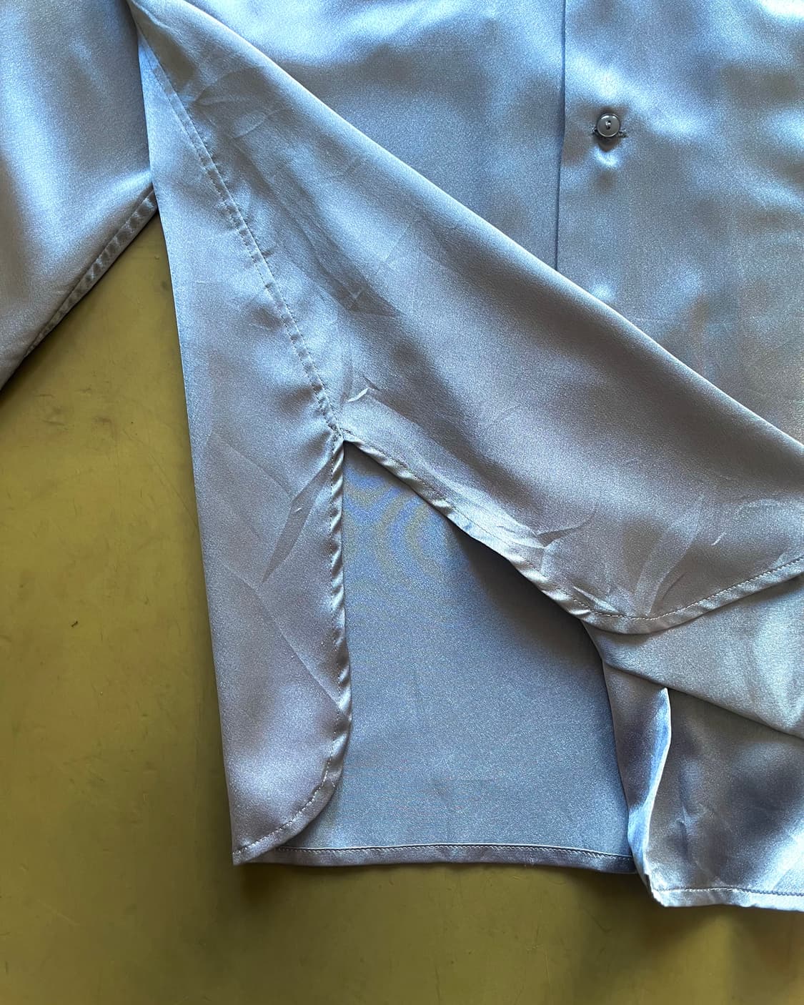 90s Half Moon by T.K Vintage Silk Shirt 상품이미지8