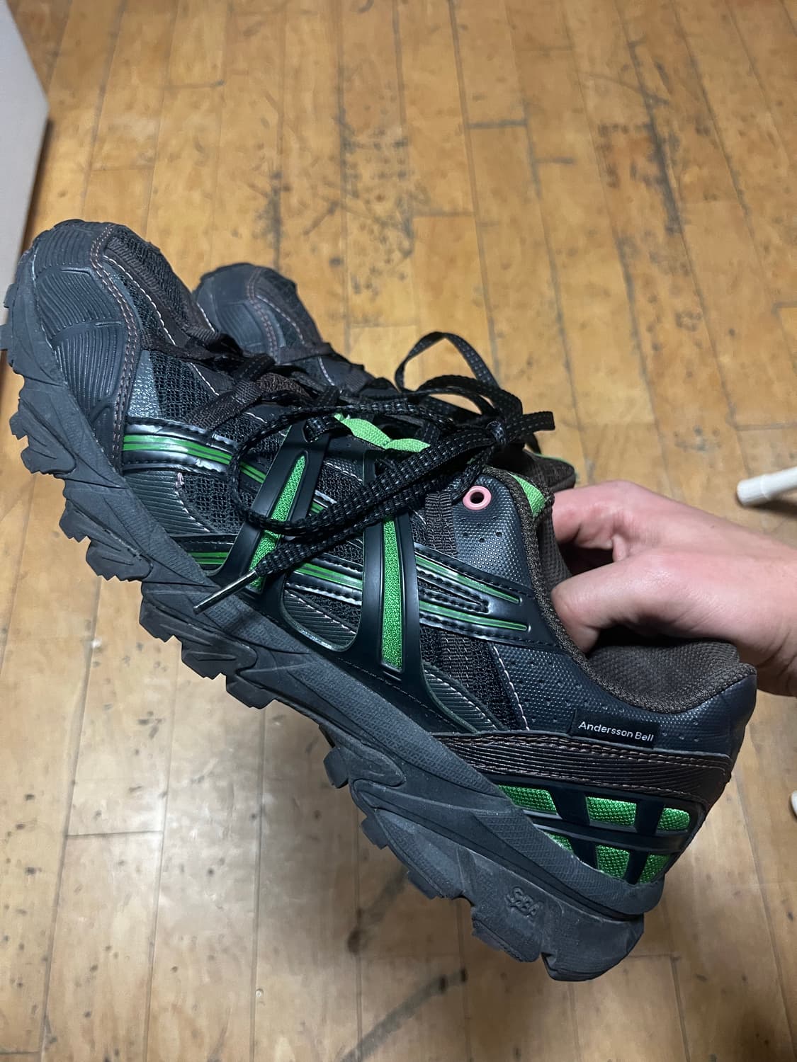 아식스 앤더슨벨 콜라보 젤 소노마 15-50 블랙/그린 285 상품이미지3