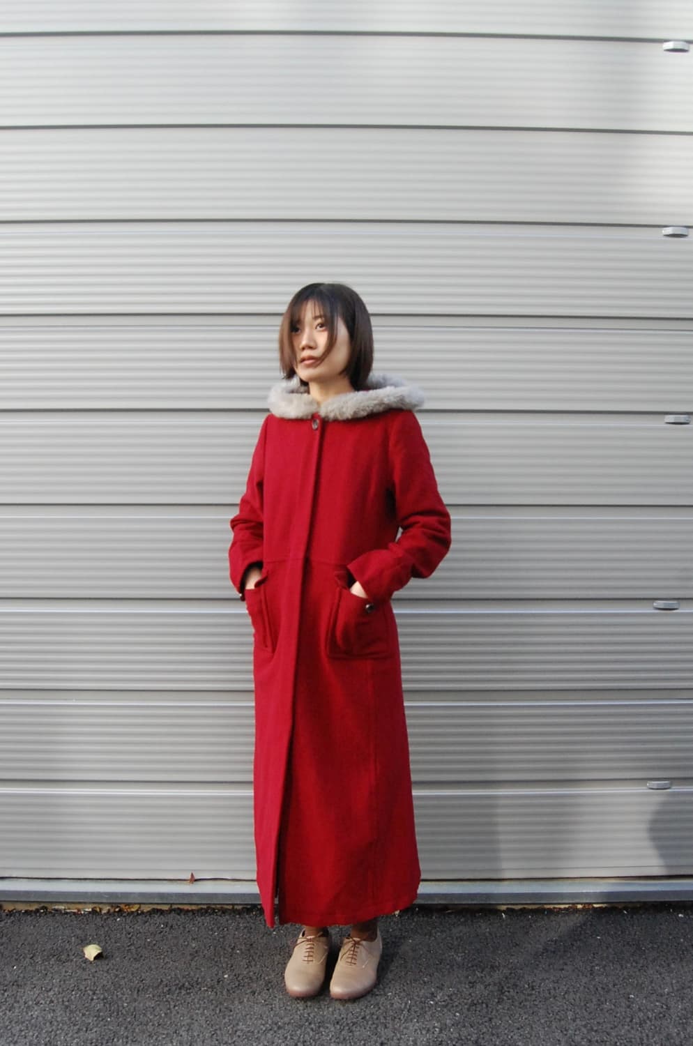 Peyton place fur hood coat 상품이미지4