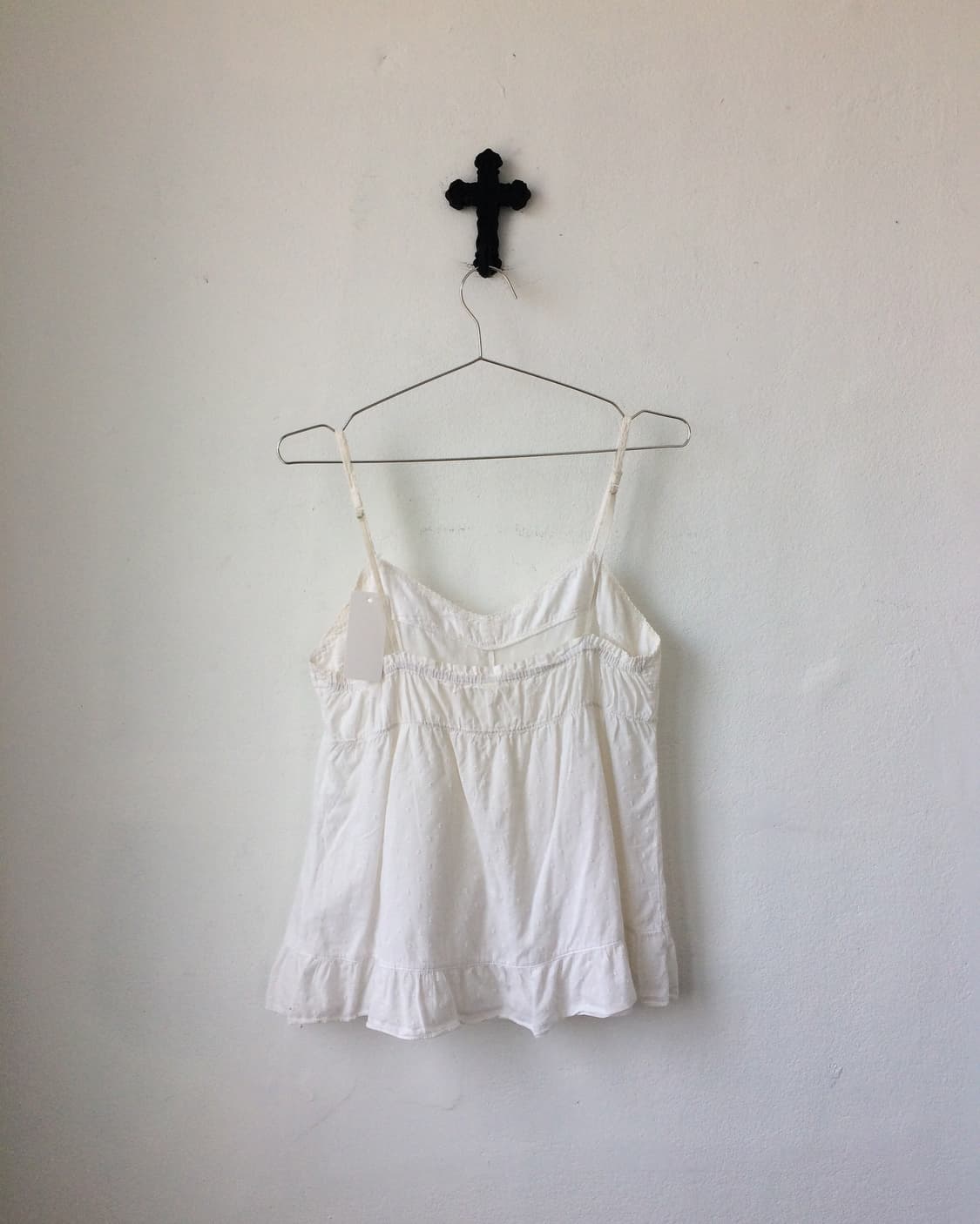 Dot patter frill sleeveless 상품이미지4