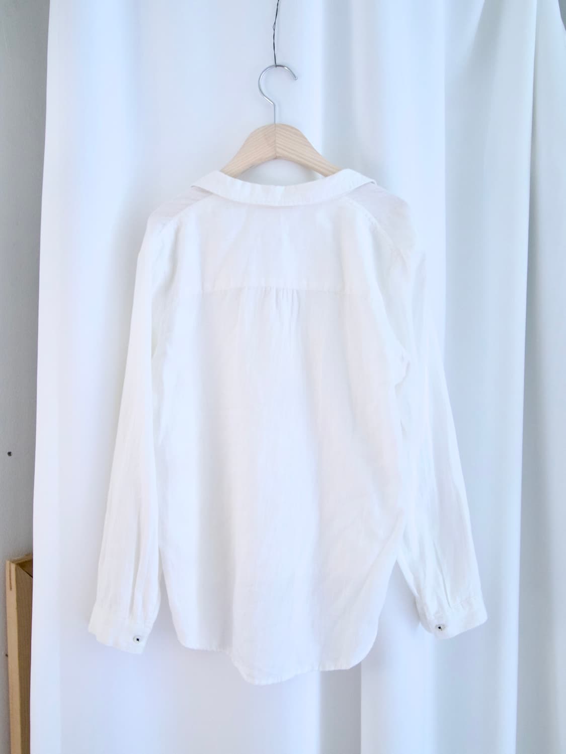 [SM2] V neck pleats linen blouse 상품이미지8