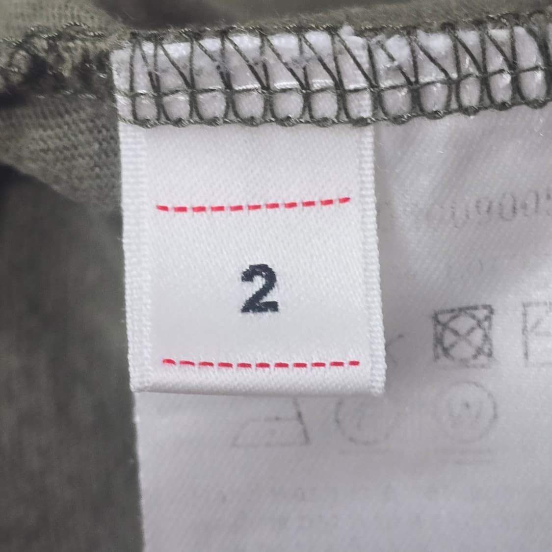 비즈빔 22ss 점보 반팔 티셔츠 카키 상품이미지4