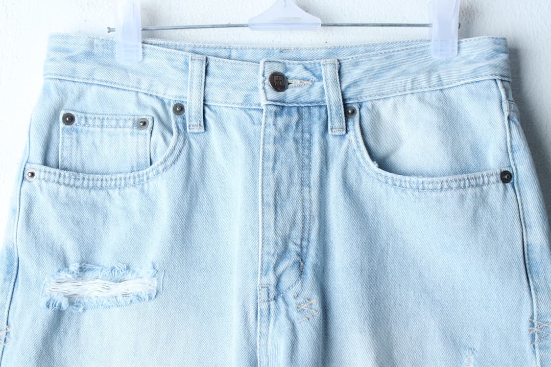(S) 수비 반바지 팬츠 데님 찢청 워싱 아메카지-P9991 상품이미지3