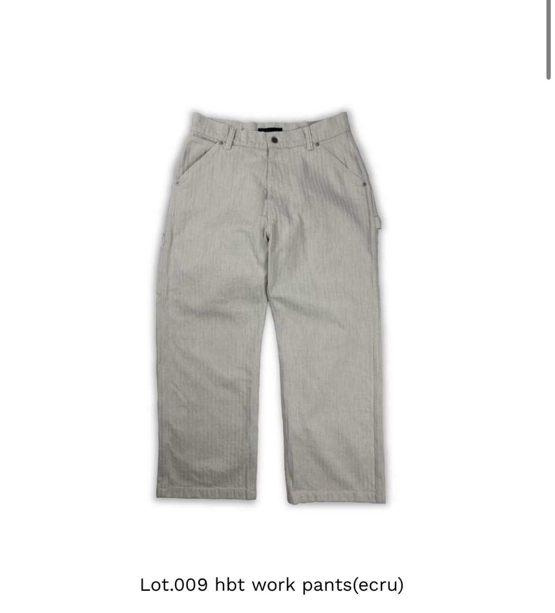 wrath hbt work pants 32 상품이미지1