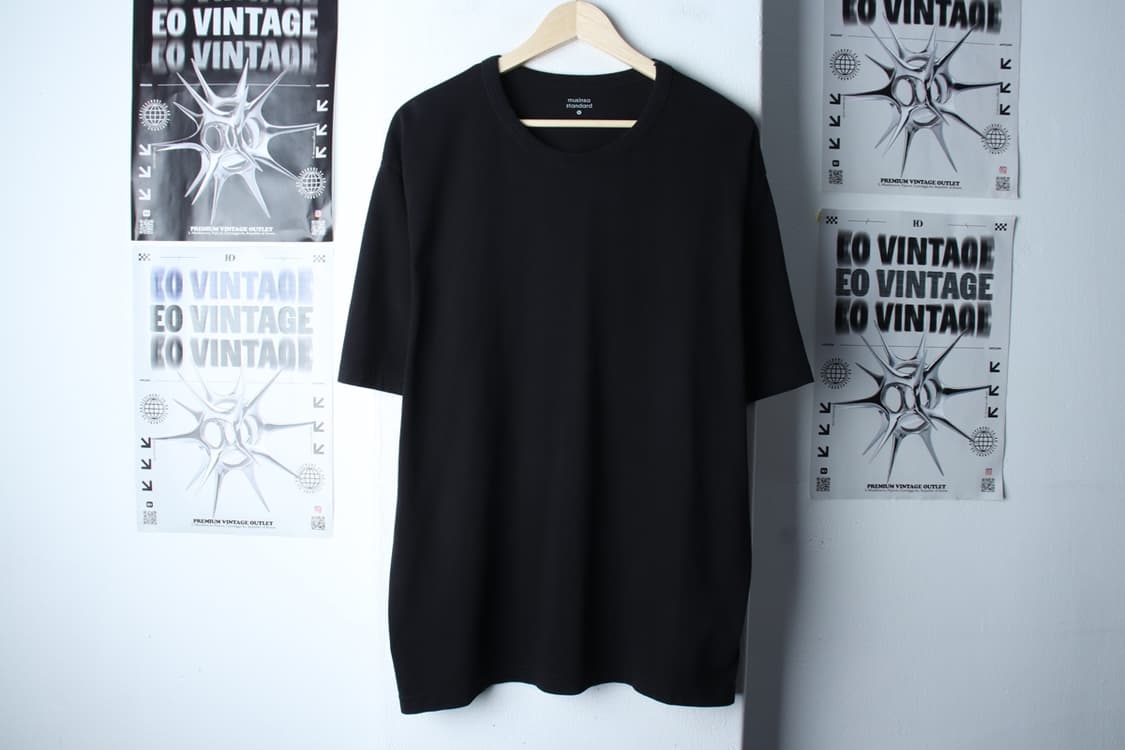 (XL-2XL) 무신사 스탠다드 반팔 티셔츠 빅사이즈 무지-H31401 상품이미지2
