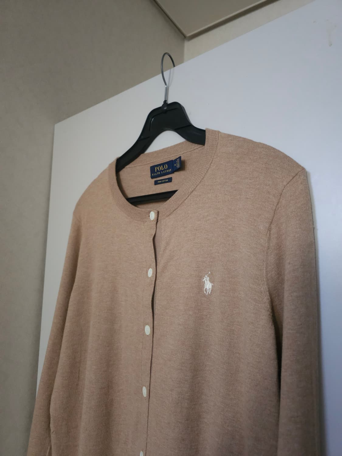 폴로 랄프로렌 베이지 가디건 상품이미지2