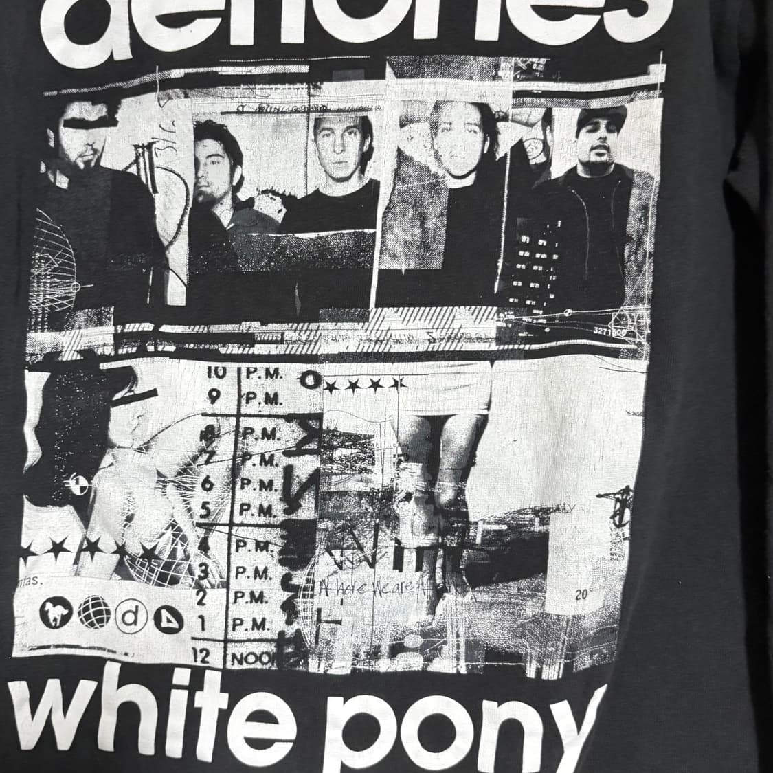 Deftones 데프톤즈 화이트포니 빈티지 밴드티 롱슬리브 S 상품이미지5